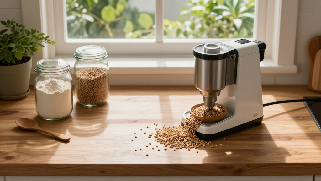 countertop grain mill electric heavy duty