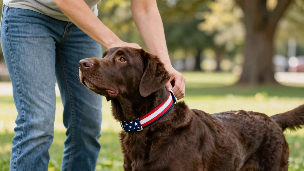 patriotic dog collars