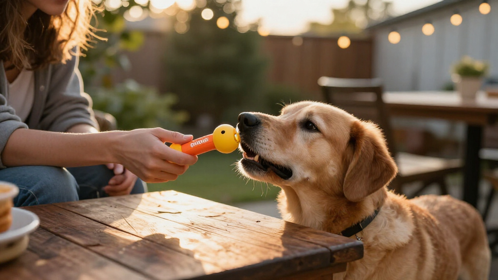 dog treat dispensing toy automatic