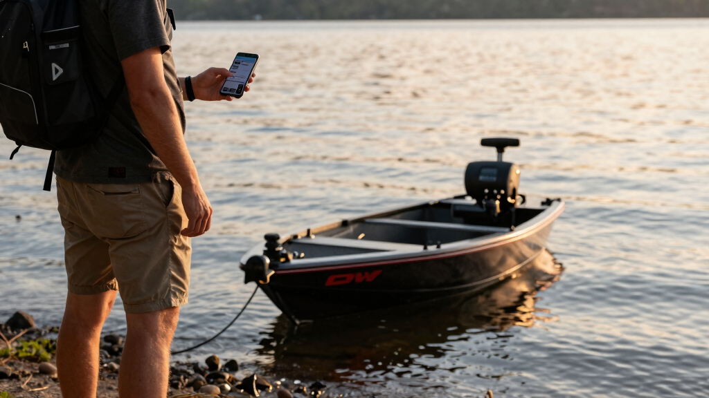 smart bait boats with app control