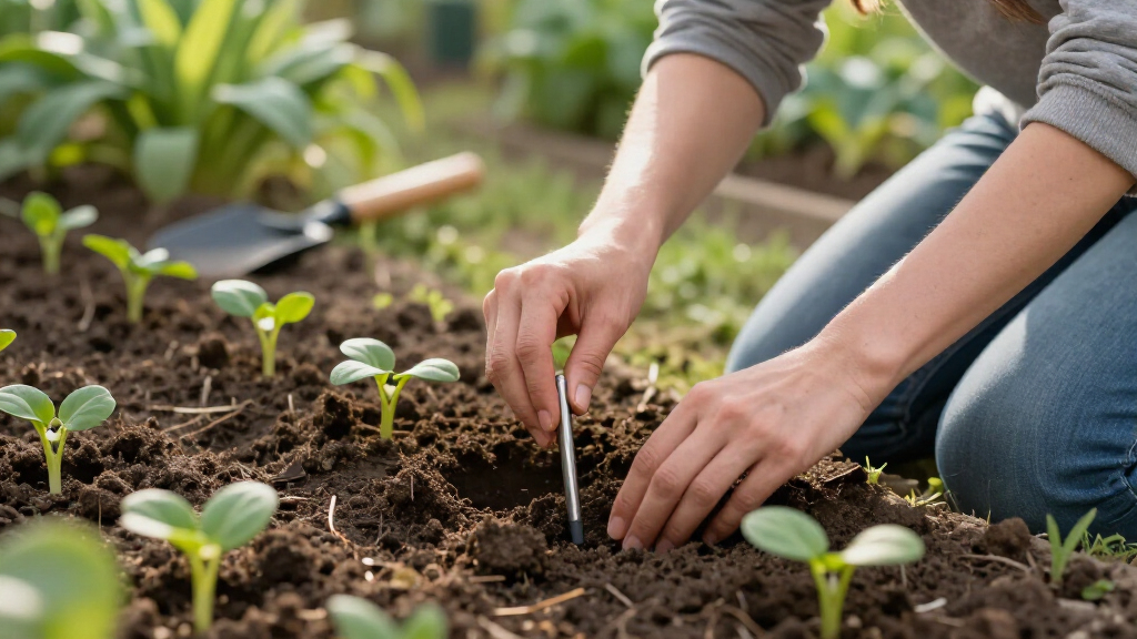 soil temperature probe for seeds