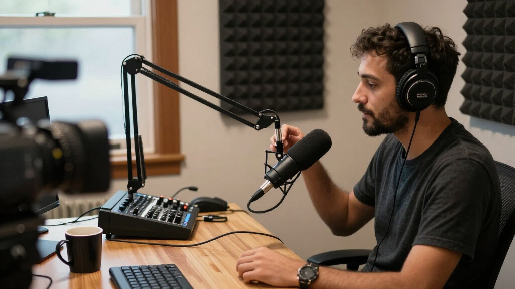 news podcast recording kits