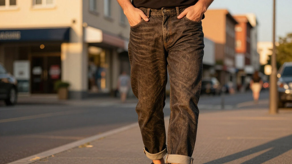 best brown denim jeans