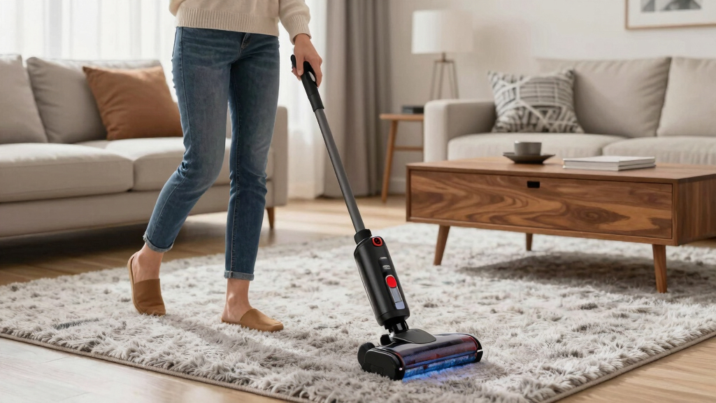 cordless stick vacuum high pile