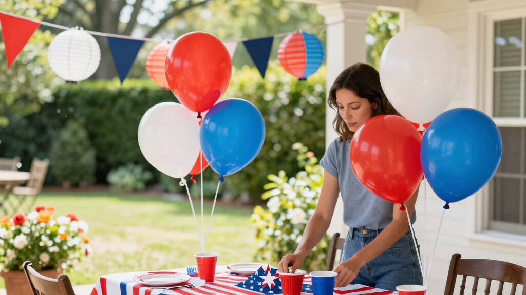 patriotic outdoor party supplies