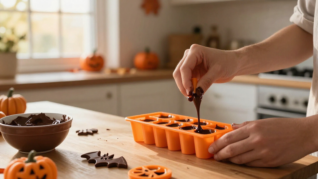 Halloween candy molds