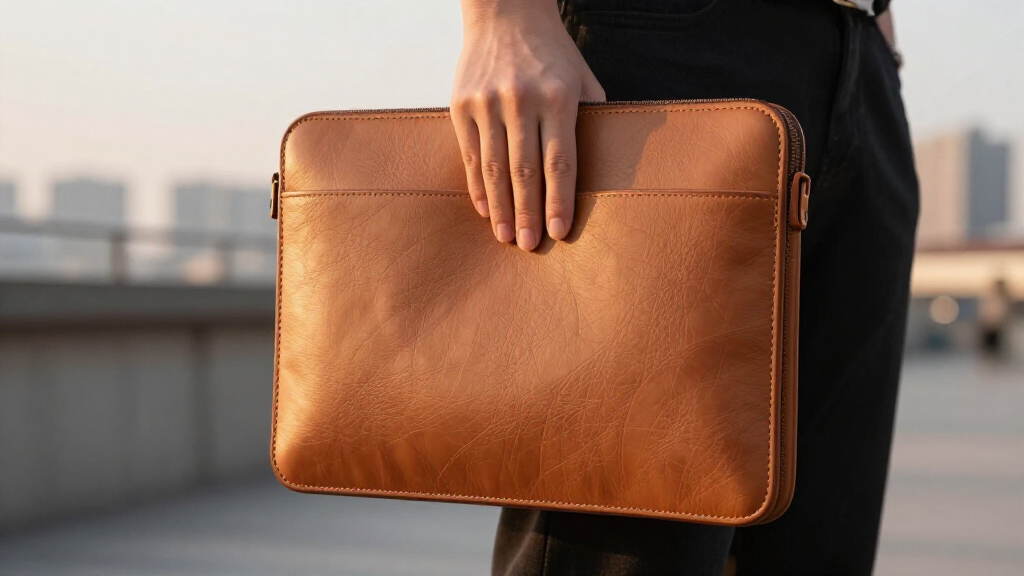 premium leather laptop sleeves for gifting