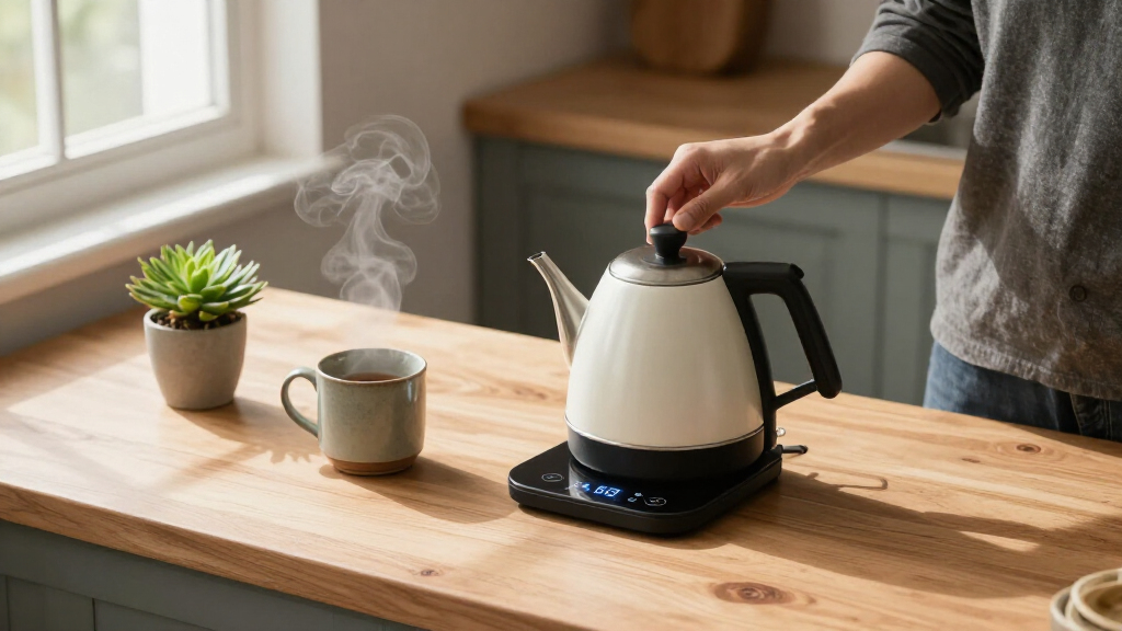 electric kettle temperature control