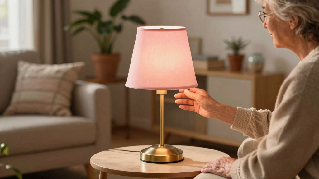 best pink table lamps