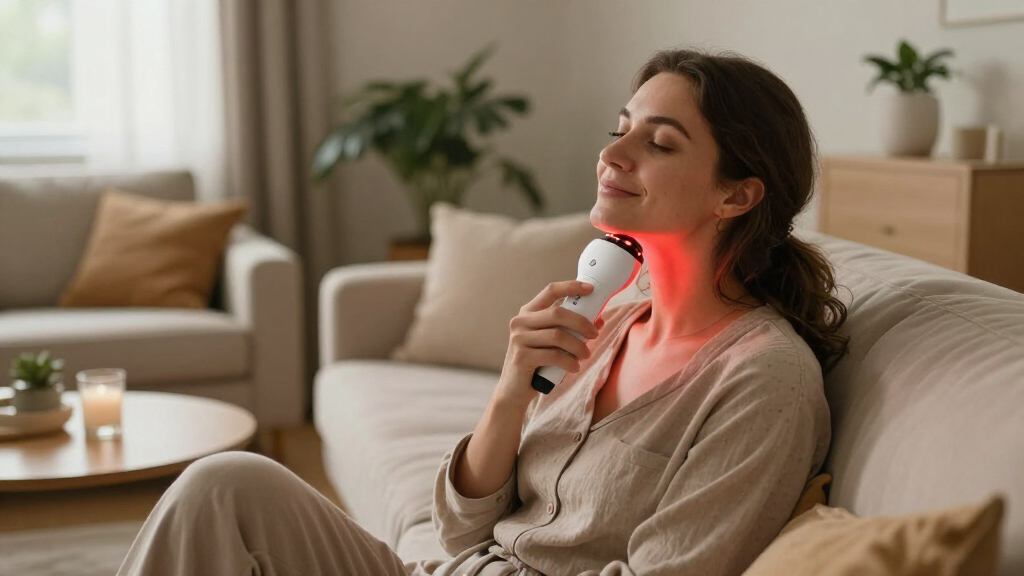 led therapy device for firming
