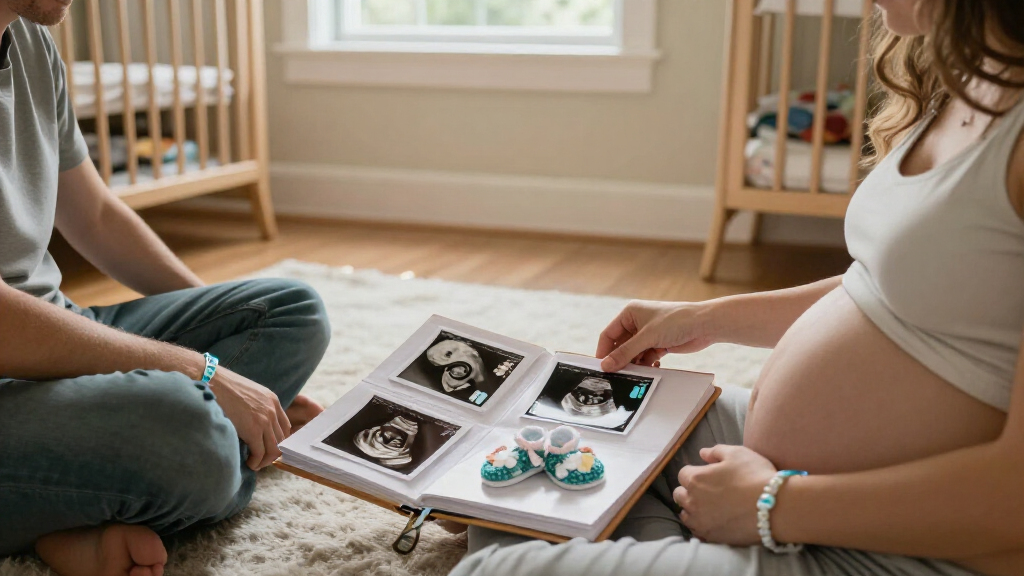 pregnancy memory scrapbooks