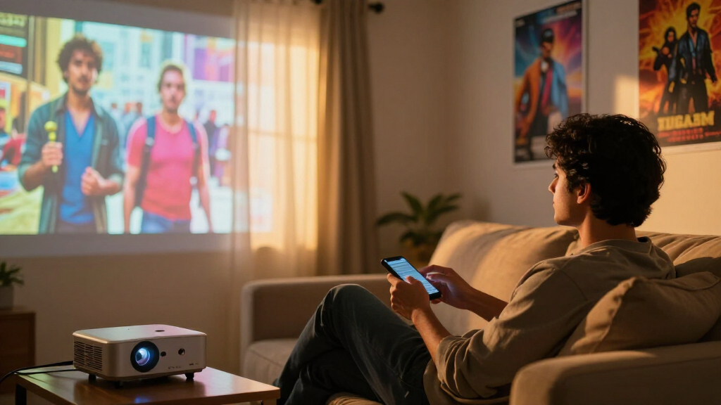ultra short throw projector for bollywood fans