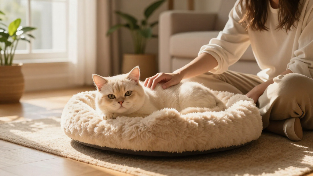 premium orthopedic cat beds
