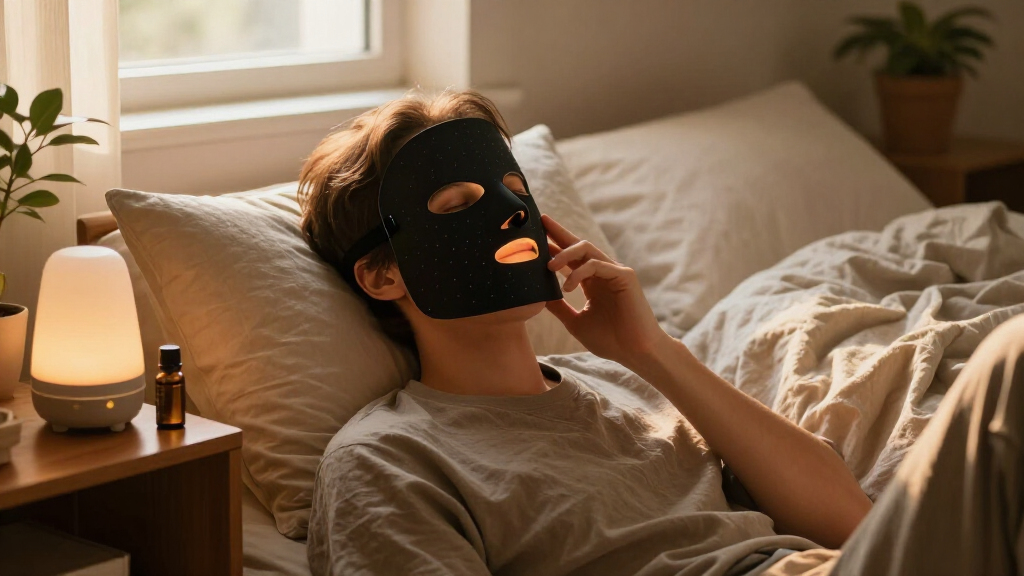 led light mask for acne