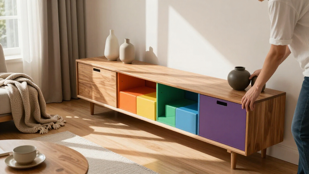 best modular living room storage