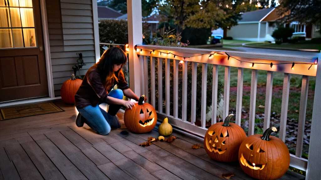 Halloween outdoor decorations