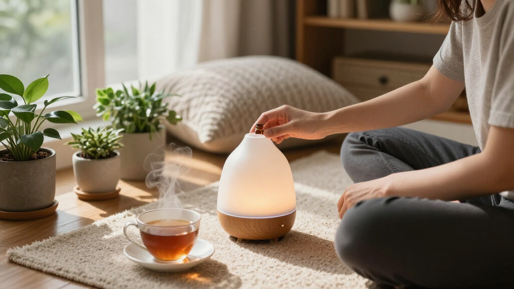 aromatherapy diffusers for stress relief