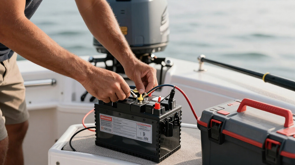 trolling motor battery wiring kit