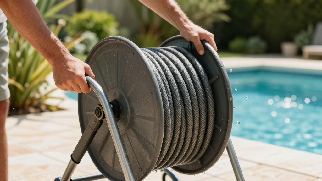 best heavy duty hose reel cart