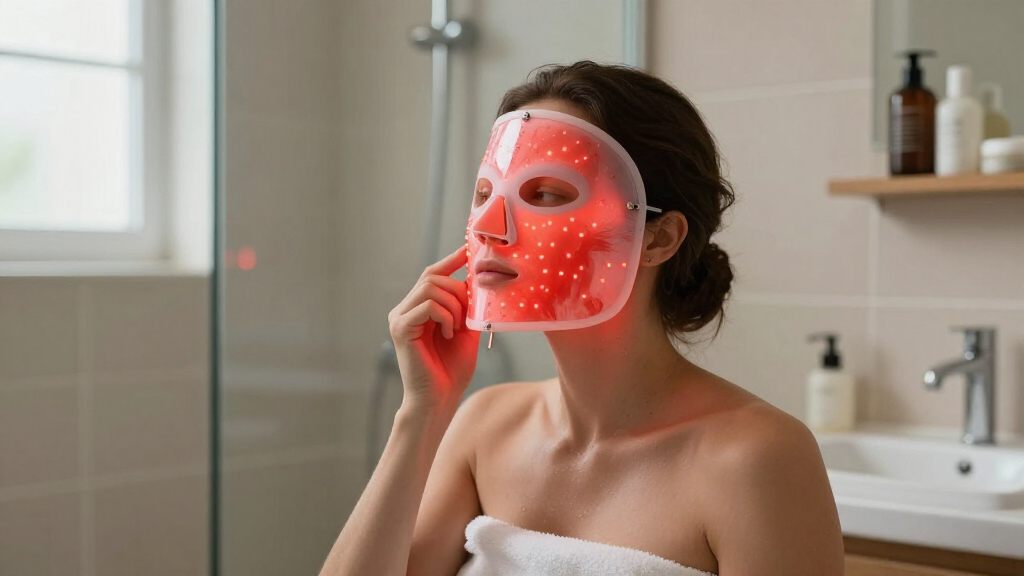 led light mask for acne