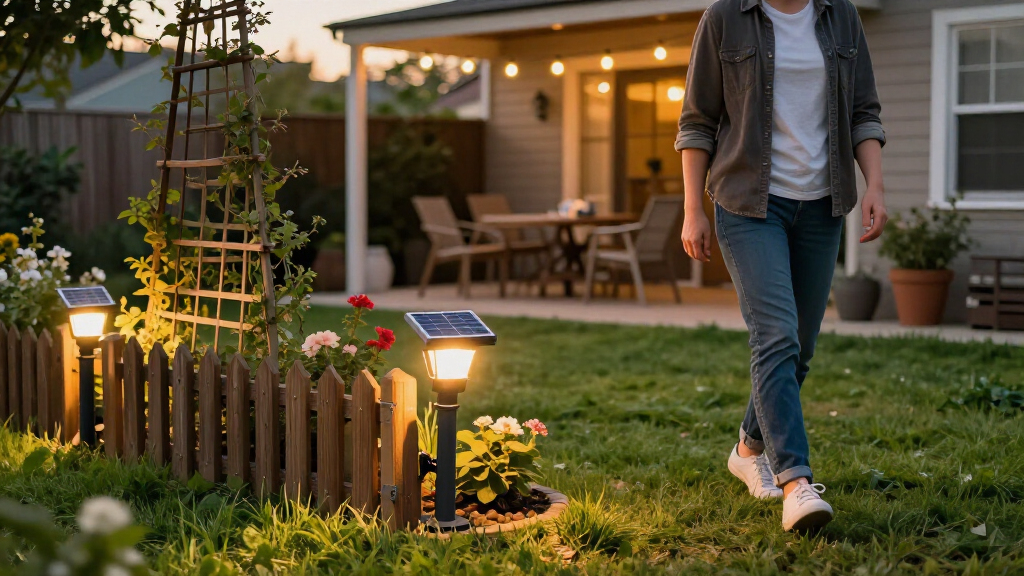 best solar security lights for backyard