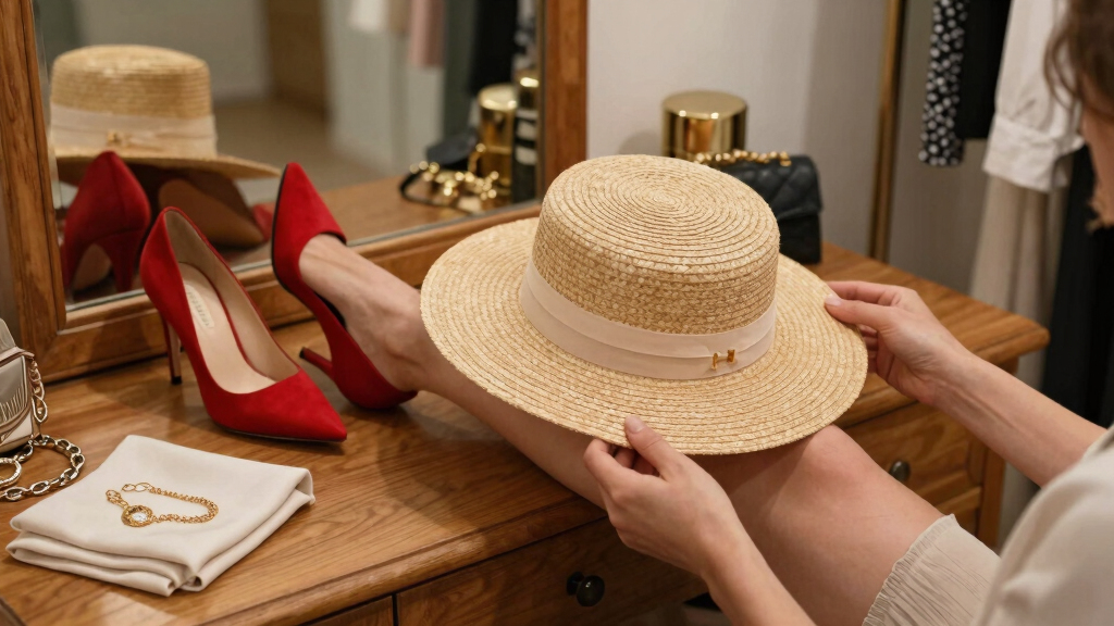 best women's hats and heels