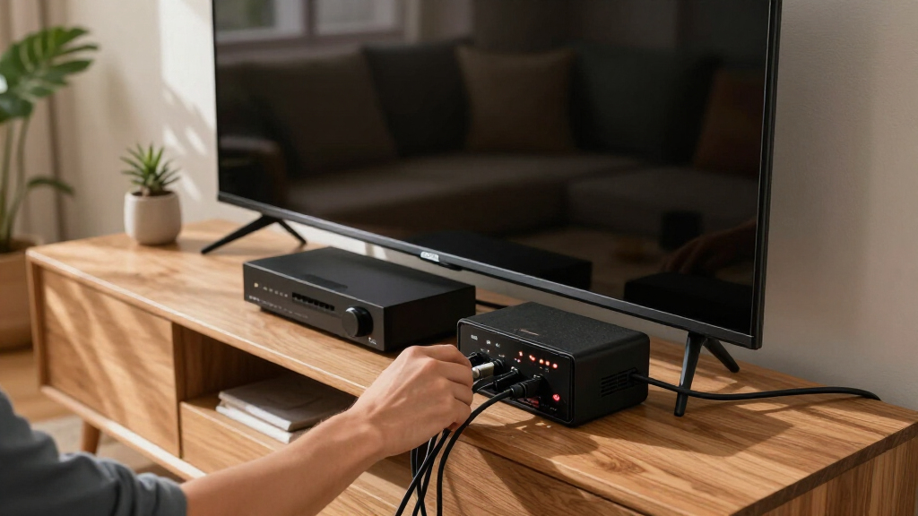 ups battery backup for av receiver and tv