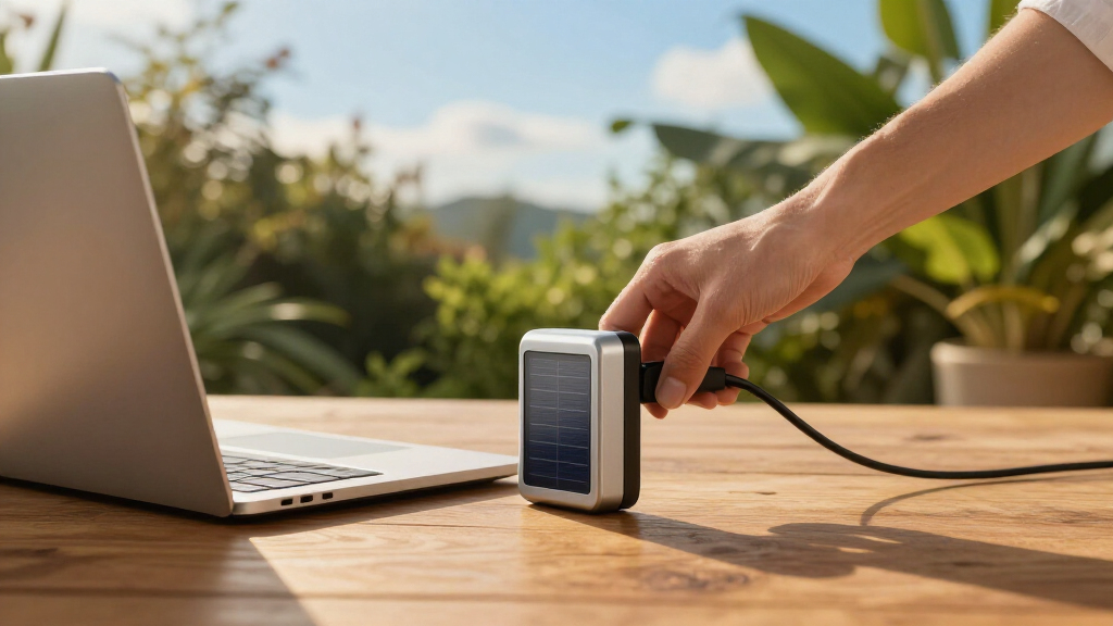 solar-powered laptop chargers