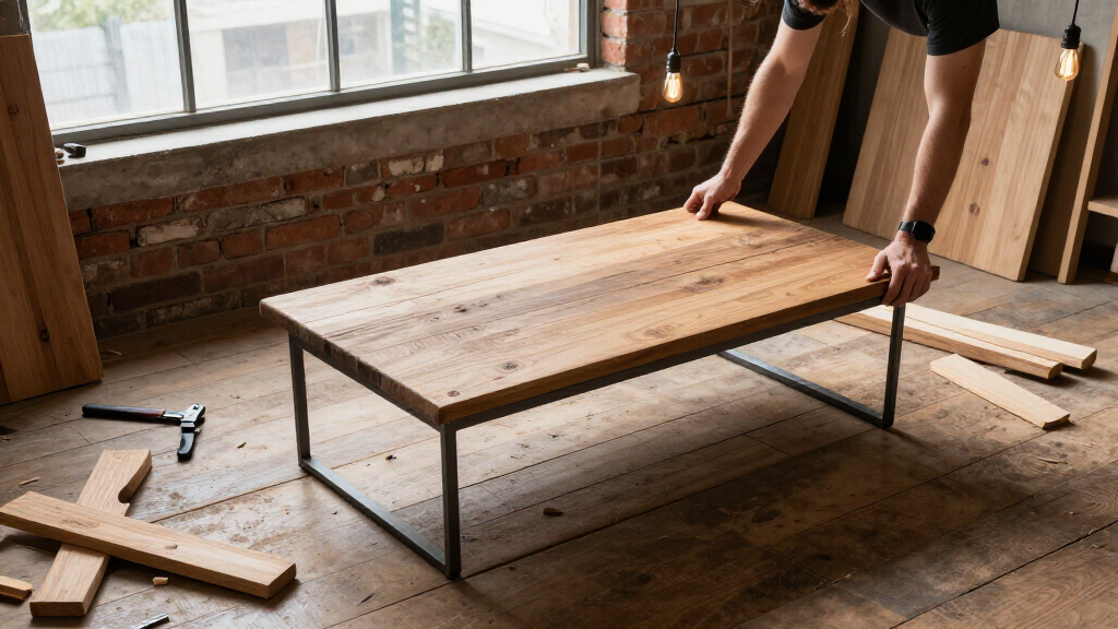 industrial style coffee tables
