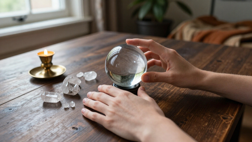 crystal ball gazing sets