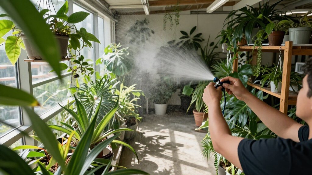 indoor misting systems for plant rooms