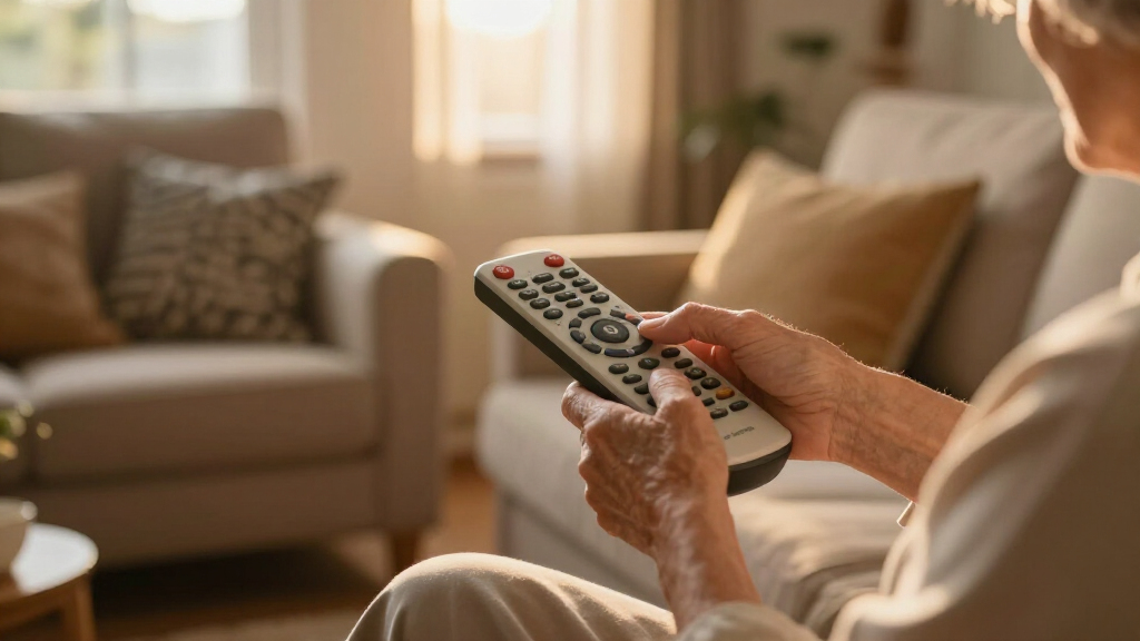 large button remote controls for seniors