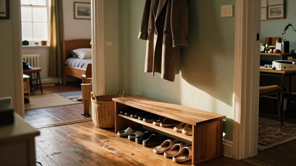 best coat racks with storage
