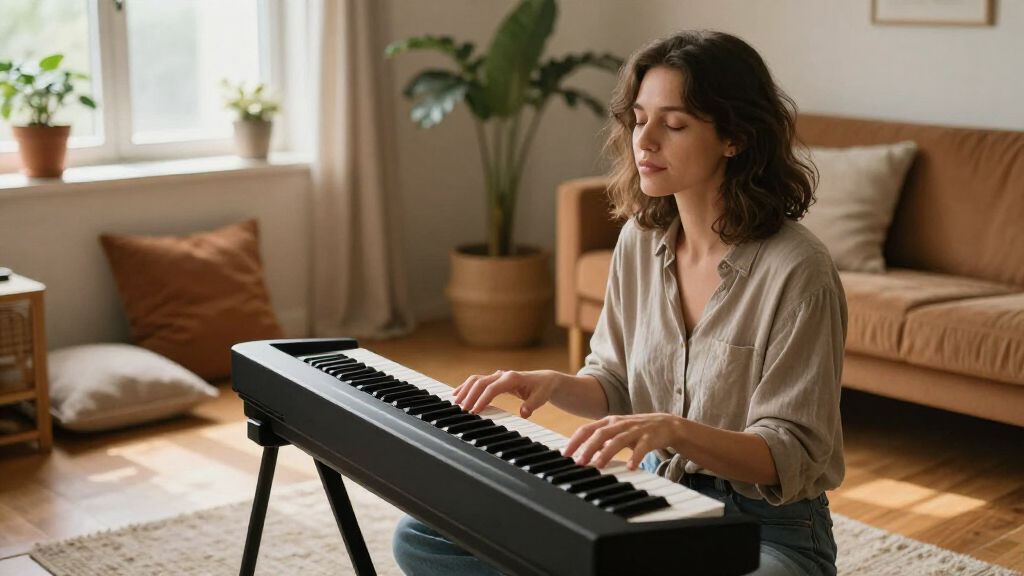 best digital piano for a healing hobby after divorce