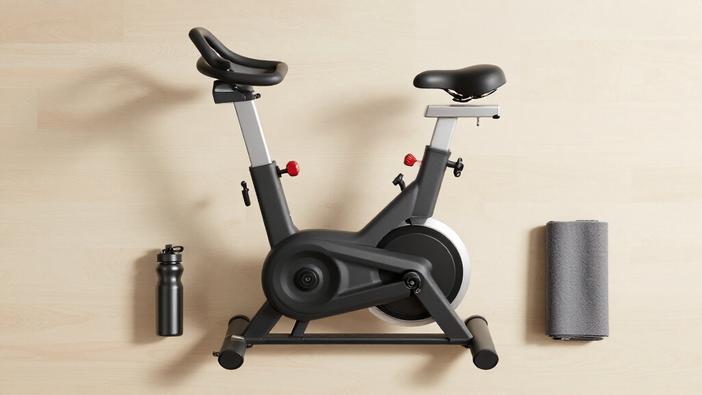 folding exercise bikes upright