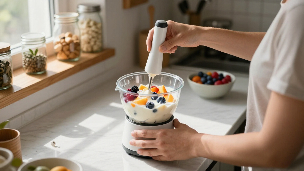 ice cream maker for healthy desserts