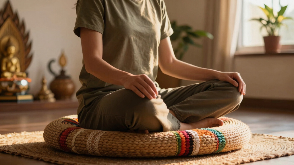 chakra healing meditation cushions