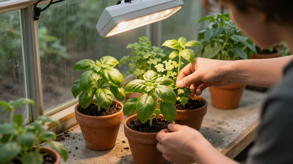 best grow lights for herb seedlings