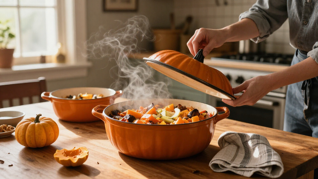 best pumpkin cast iron casseroles