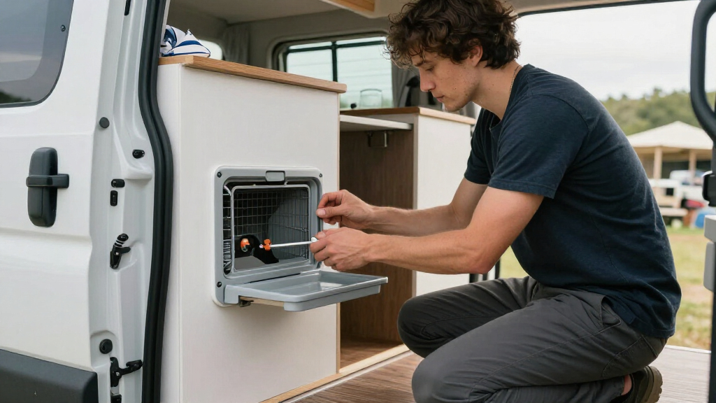 camper van cassette toilet kit