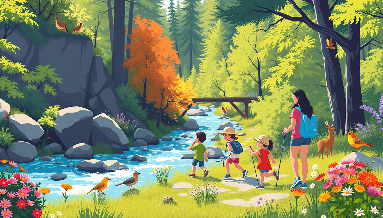 Adventure and Nature-Based Family-Friendly Spots