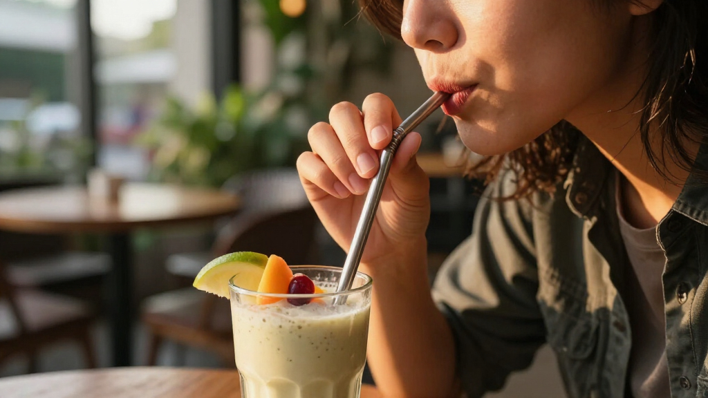 stainless steel reusable straws