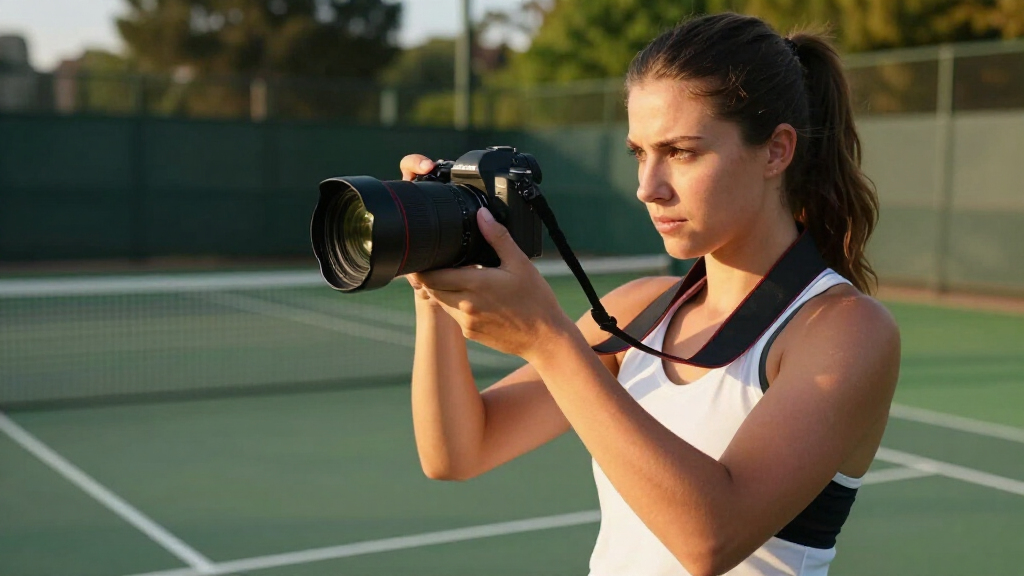 best camera and lens bundles for tennis creators