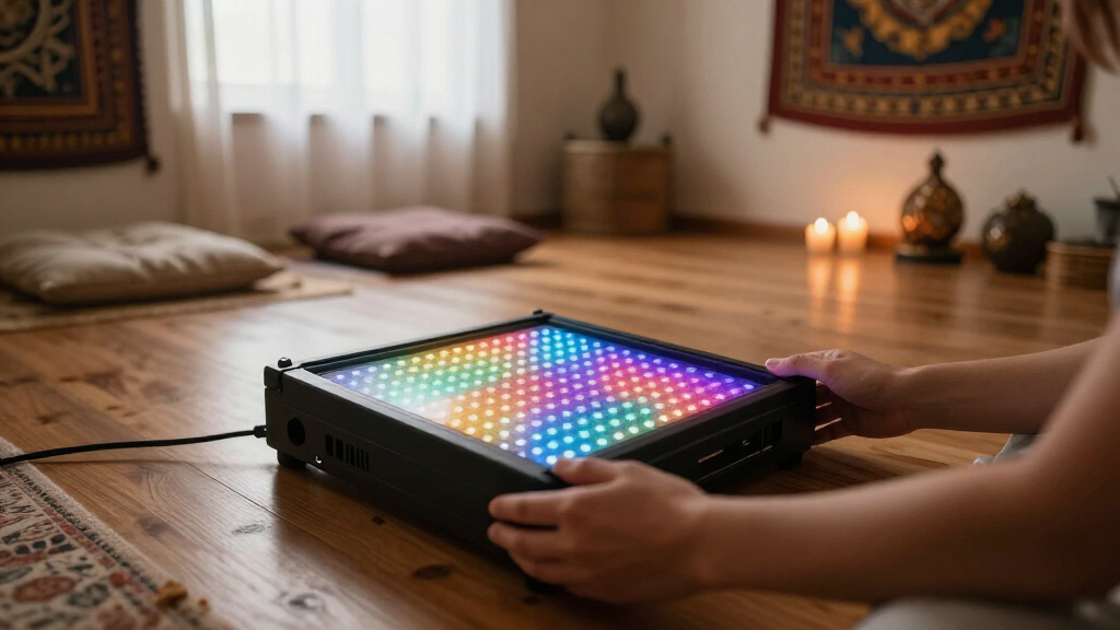 led light panel studio