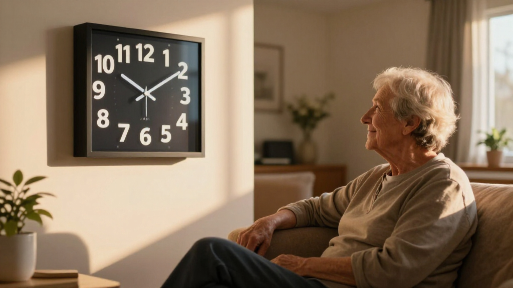 large print digital clocks