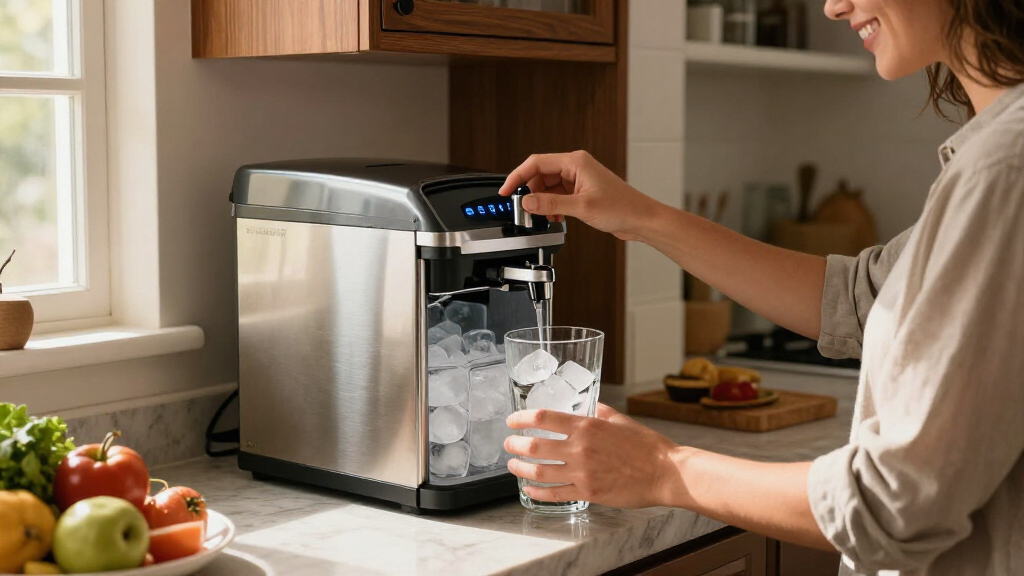 best undercounter ice maker with water line