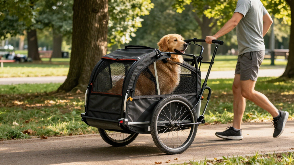 dog bike trailers for large dogs