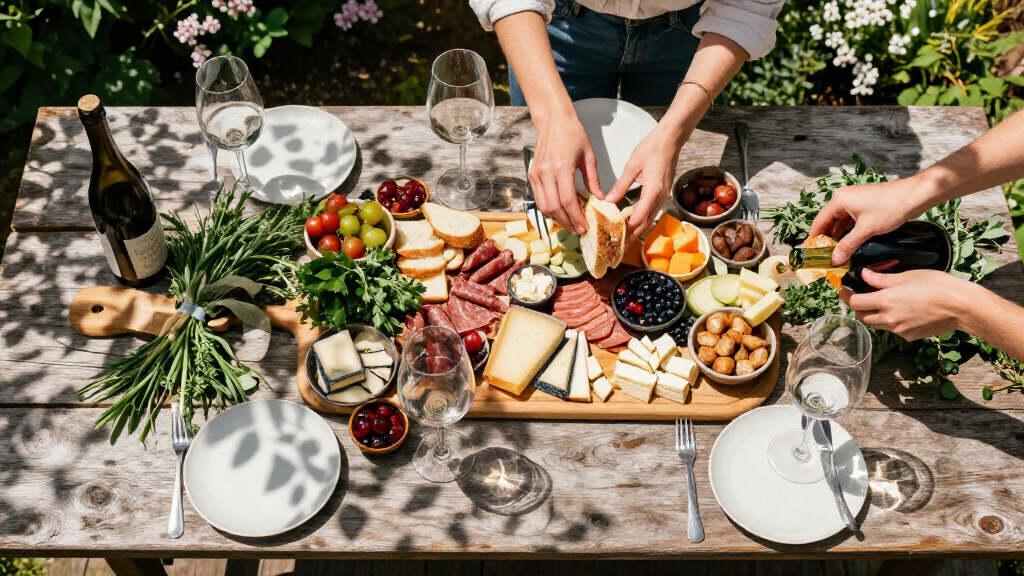 charcuterie board set luxury