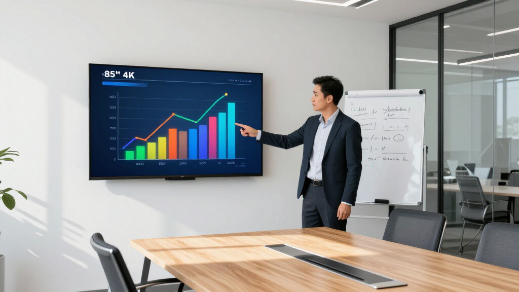 top rated 85 inch 4k office tv for presentation rooms