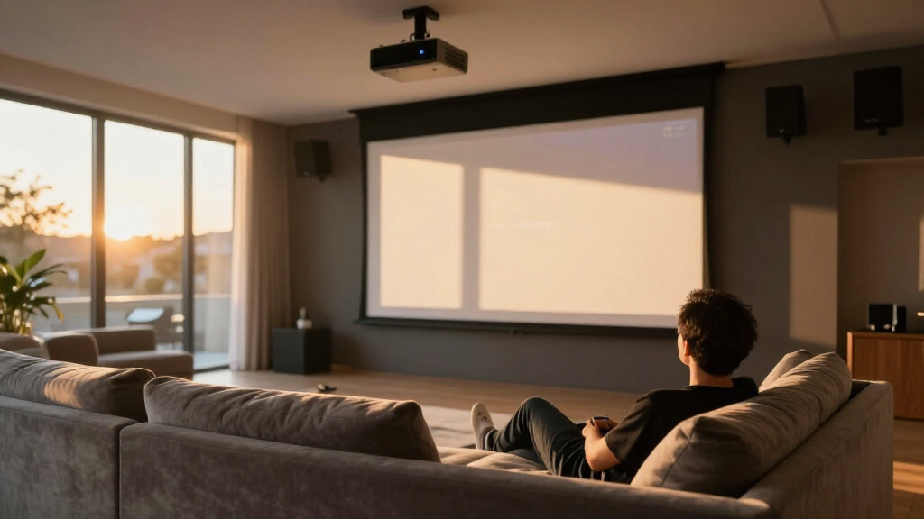 best motorized projector screens for home theater